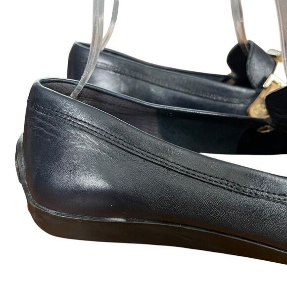 Enzo Angiolini Helene Womens Navy Square Toe Preppy Acedemia Flats Shoes 7 - Picture 12 of 16